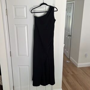 WOOSEA Women's One Shoulder Sleeveless Split Evening Cocktail Dress